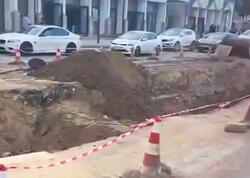 Binəqədi yolunu bu hala kim salıb, bilinmir - <span class="color_red">VİDEO</span>