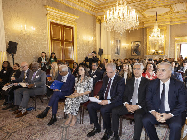 Leyla Əliyeva Londonda yüksəksəviyyəli iqlim dialoqunda iştirak edib