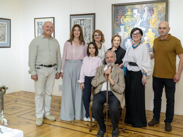 Əməkdar rəssam Arif Ələsgərovun “Köhnə bakılı: həsrət və duyğular” adlı fərdi sərginin açılışı baş tutub – FOTO