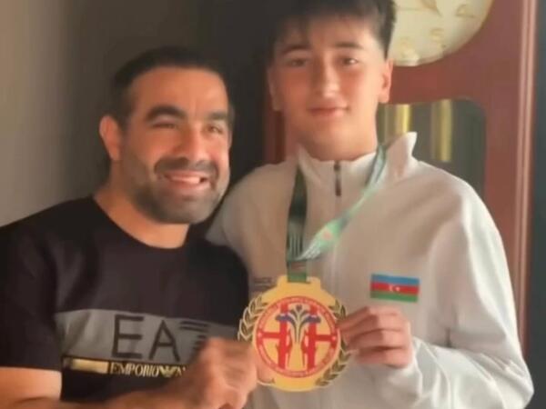 Rəşad Dağlının oğlu çempion oldu - <span class="color_red">VİDEO - FOTO</span>