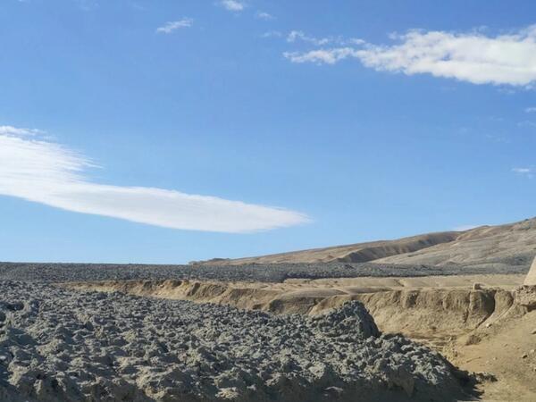 Qaradağda vulkan püskürməsi zamanı güclü qaz çıxışı müşahidə olundu