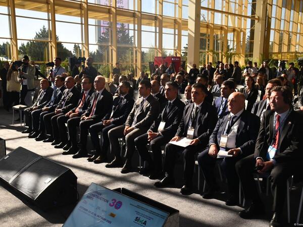 Bakıda 30-cu Yubiley Xəzər İnşaat Həftəsi keçirilir - FOTO