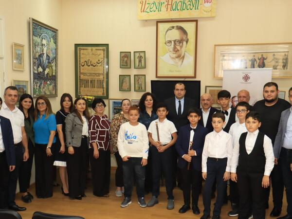 Üzeyir Hacıbəylinin 140 illiyinə həsr olunan ustad dərsləri davam edir - FOTO