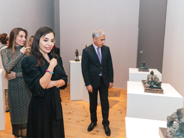 Leyla Əliyeva və Arzu Əliyeva Berlində MAMA “Ana təbiət” sərgisinin açılışında iştirak ediblə - FOTO