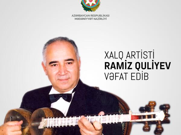 Nazirlikdən Xalq artistinin ölümü ilə bağlı nekroloq