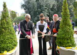 Mehriban Əliyeva Vatikanda açılış mərasimində iştirak edib - <span class="color_red">FOTO</span>
