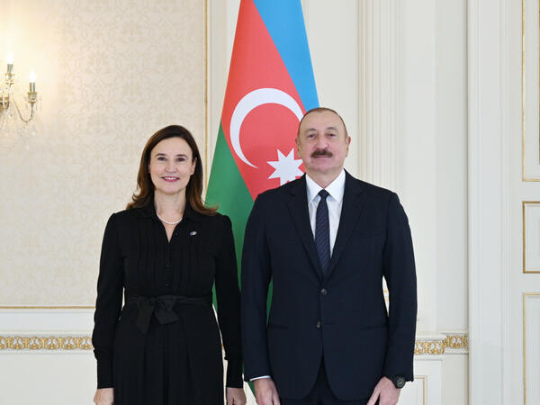Prezident Mariyana Kuyundziçin etimadnaməsini qəbul edib - VİDEO - FOTO