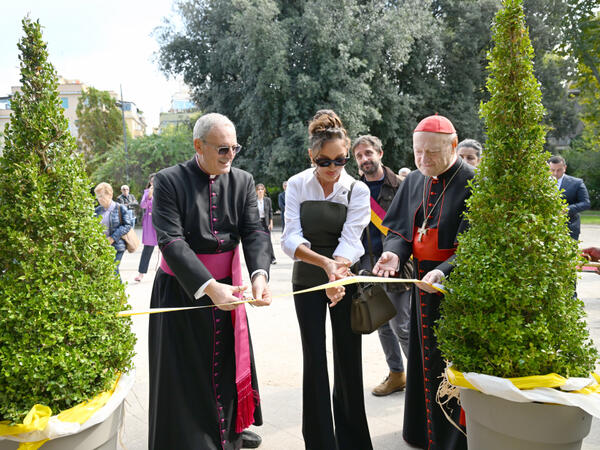 Mehriban Əliyeva Vatikanda açılış mərasimində iştirak edib - <span class="color_red">FOTO</span>