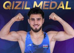 Güləşçimiz dünya çempionu oldu