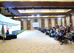 Azərbaycan QHT-lərinin Əməkdaşlıq Forumunun iştirakçıları İlham Əliyevə müraciət ünvanlayıblar - <span class="color_red">FOTO</span>