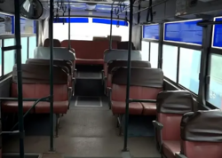 Bakıda həmin avtobusların otruacaqları 1 aydır qırıq qalıb - VİDEO