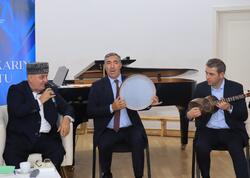 “Sənətkarın dostu” layihəsi çərçivəsində Qarabağ Universitetində ustad xanəndə ilə görüş keçirilib - FOTO