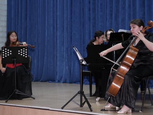 Gənc musiqiçilərin iştirakı ilə “Gəncliyin Sədası” adlı klassik musiqi axşamı baş tutub - <span class="color_red">FOTO</span>