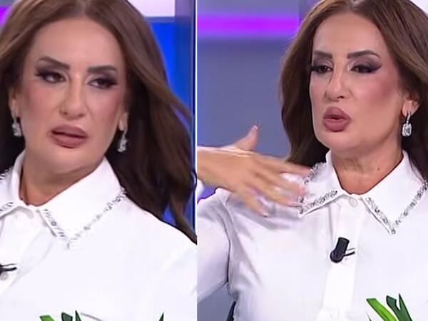Tanınmış aparıcı canlı yayımda huşunu itirdi - VİDEO