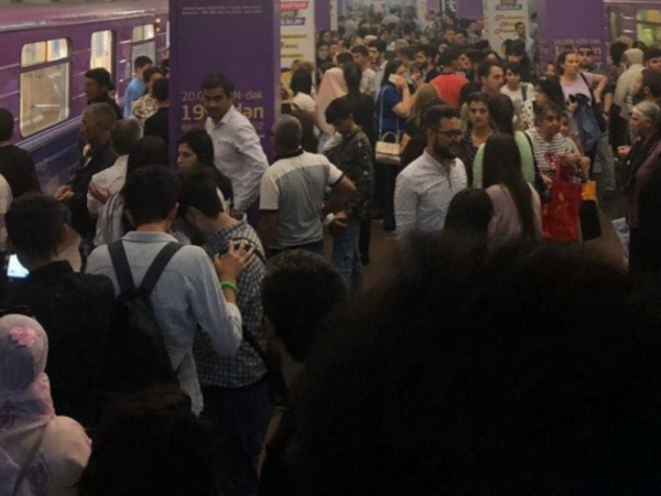 Bakı metrosunda dava: 4 nəfər saxlanıldı