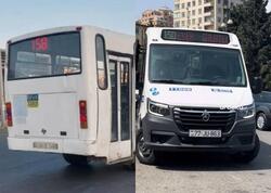 Böyük avtobusları &quot;Qazel&quot;lə əvəzlədilər - Sərnişinlər narazıdır