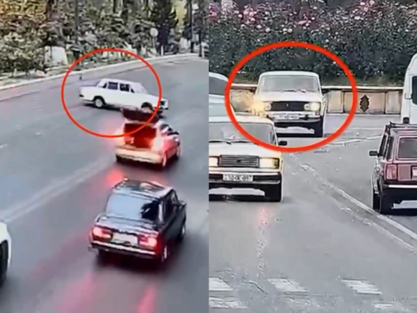 Toy karvanında avtoxuliqanlıq edən sürücü saxlanıldı - VİDEO