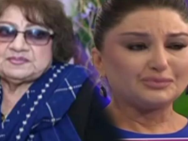 Qayınanasının təbriki Dilarə Əliyevanı ağlatdı - <span class="color_red">VİDEO</span>