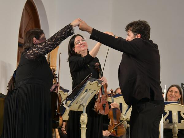 Üzeyir Hacıbəyli adına Azərbaycan Dövlət Simfonik Orkestrinin konserti baş tutub - FOTO