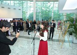 Xanım Paşazadənin “Duyğuların palitrasından rəngli misralara” adlı sərgi-konserti təqdim olunub - FOTO