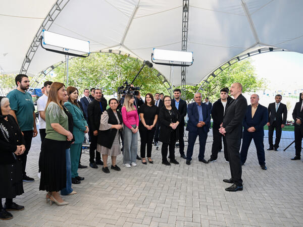 Prezident: Bu gün bütün Qarabağ və Şərqi Zəngəzur tikinti meydançasıdır