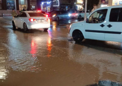 Badamdarda küçələri su basdı - <span class="color_red">VİDEO - FOTO</span>