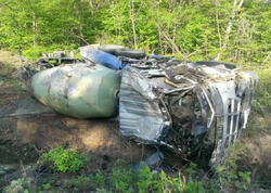 Ağdərədə betonqarışdıran maşın aşdı, sürücü öldü