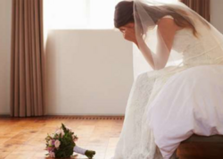 40 kiloluq gəlinlikdə 47 kiloluq gəlinin ÇƏTİN ANLARI - <span class="color_red">VİDEO</span>