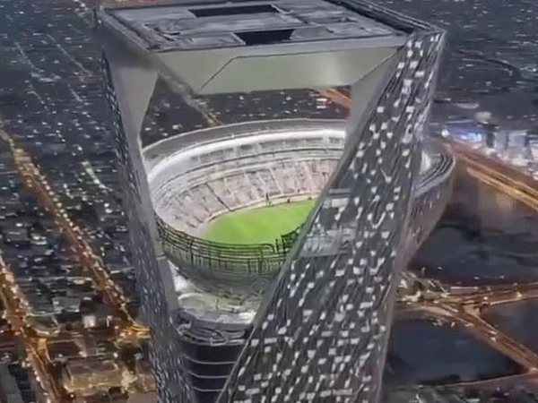 Dünyanın ilk asma stadionu tikiləcək - 350 metr yüksəkdə... - FOTO