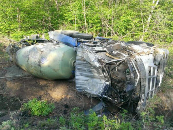 Ağdərədə betonqarışdıran maşın aşdı, sürücü öldü