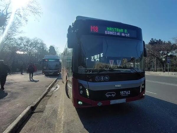 Bu avtobusların intervalı sərnişinləri cana yığdı
