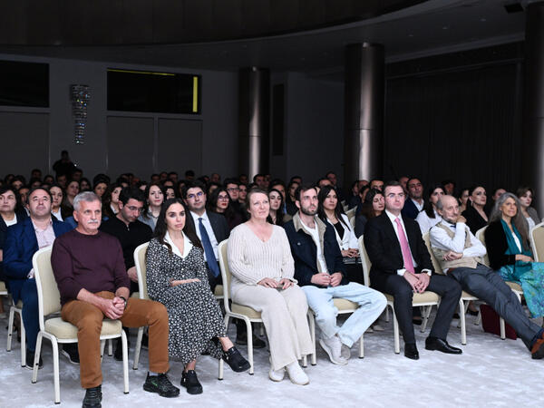 Leyla Əliyeva “Hirkan” sənədli filminin təqdimatında iştirak edib - <span class="color_red">FOTO</span>