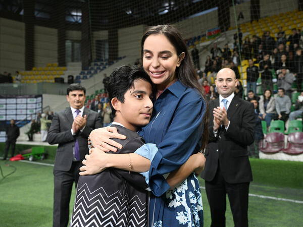 Leyla Əliyevanın təşəbbüsü ilə uşaq evlərinin komandaları arasında növbəti minifutbol turniri təşkil olunub - <span class="color_red">FOTO</span>