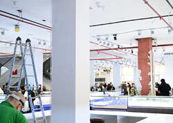 “Moskva” univermağının binasında qanunsuz təmir işləri aparılıb - <span class="color_red">FOTOlar</span>