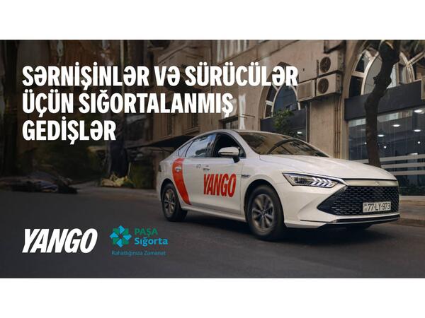 Yango Azerbaijan və PAŞA Sığorta sərnişinlər və sürücülər üçün sığorta proqramına start verir