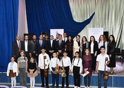 Ağcabədidə tar və fortepiano ixtisasları üzrə ustad dərsləri - FOTO