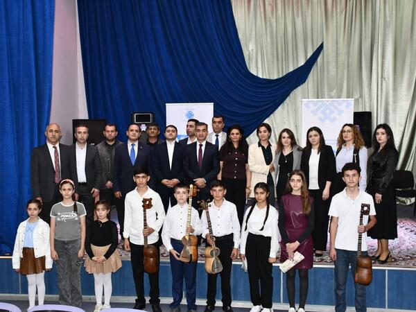 Ağcabədidə tar və fortepiano ixtisasları üzrə ustad dərsləri - FOTO