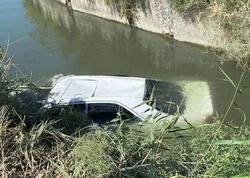 Sumqayıtda avtomobil kanala düşüb, xəsarət alanlar var - <span class="color_red">FOTO</span>