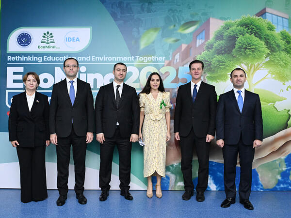 Heydər Əliyev Fondunun vitse-prezidenti Leyla Əliyeva “EcoMind 2025” konfransında iştirak edib - FOTO