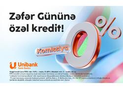 Unibankdan “Zəfər kampaniyası”: 0 % komissiyalı kredit!