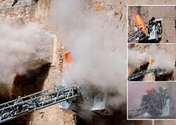 Romada tarixi qüllə çökdü - 4 yaralı var - <span class="color_red">FOTO</span>