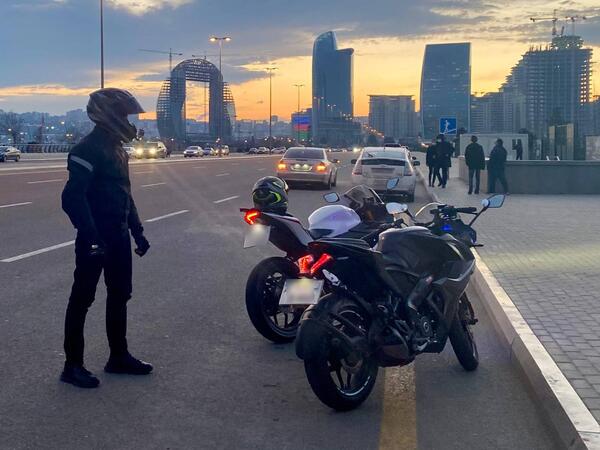 Bakının mərkəzi küçəsindəki radarlar çəkməyə başladı - FOTO