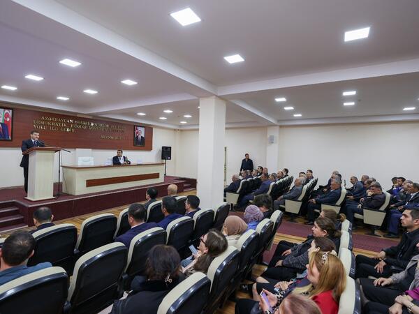 Saatlı rayonunda sahibkarlarla görüş keçirilib - FOTO