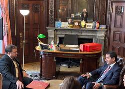 Azərbaycan ilə Böyük Britaniya arasında müdafiə və hərbi əməkdaşlıq əlaqələri müzakirə edildi - <span class="color_red">FOTO</span>