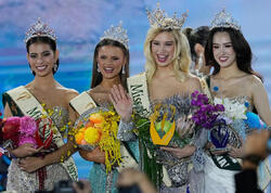 Yer kürəsinin ən gözəl qızı oldu - <span class="color_red">FOTOlar</span>