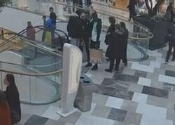 Türkiyədə futbolçuya ticarət mərkəzində silah çəkdilər - VİDEO - FOTO