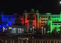 İslamabadda binalar bayrağımızın rənglərinə boyandı