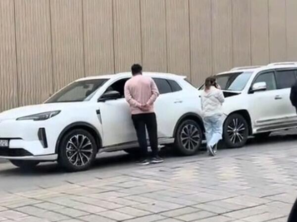 Dərnəgül yolunda 4 avtomobil toqquşdu - <span class="color_red">VİDEO</span>