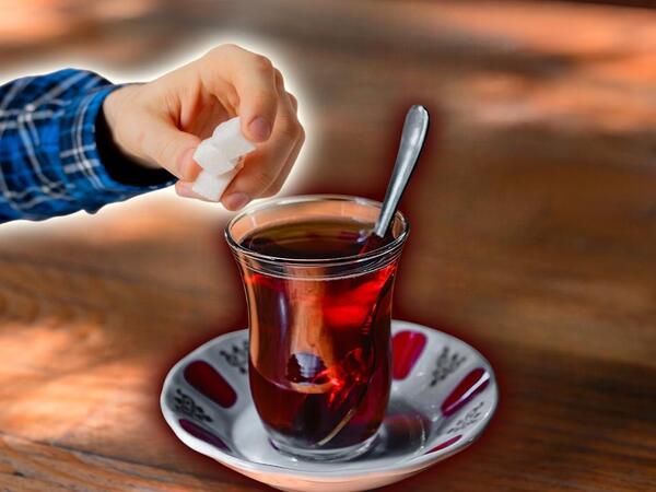 Çayı şirin edənlərin nəzərinə - bu xəstəliyə səbəb olurmuş