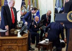 Ağ Evdə ürəyi getdi - aləm bir-birinə dəydi - <span class="color_red">VİDEO - FOTO</span>